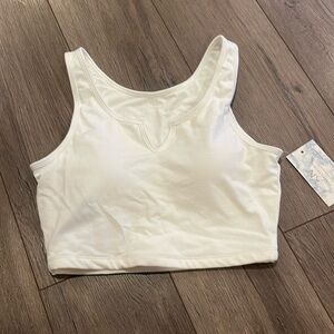 Klassy Network braless crop top